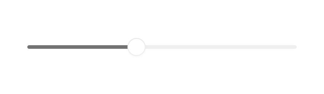 Disabled slider